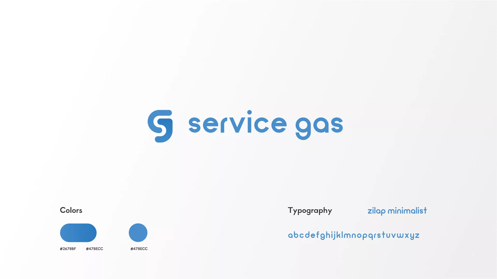 Разработка логотипа газовой компании «Сервис газ» в Лобне