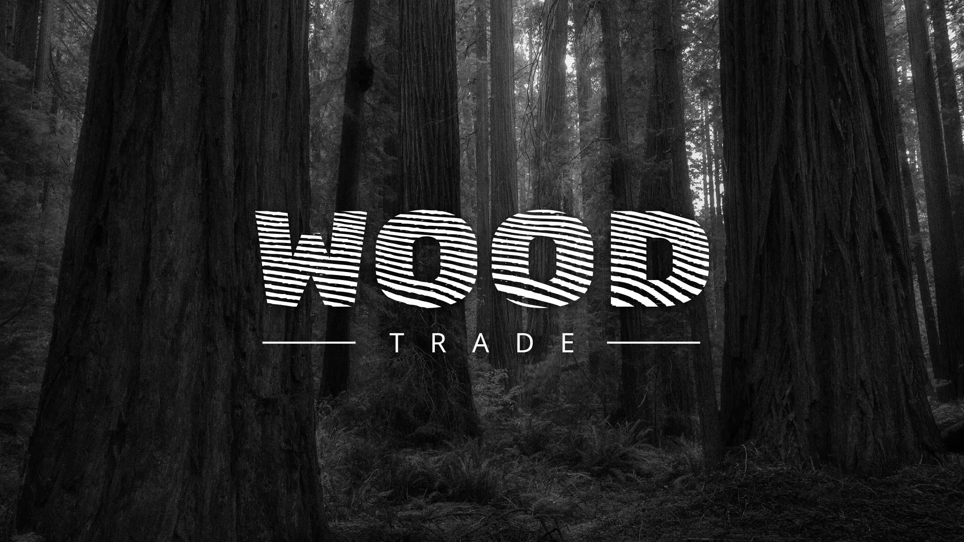 Разработка логотипа для компании «Wood Trade» в Лобне