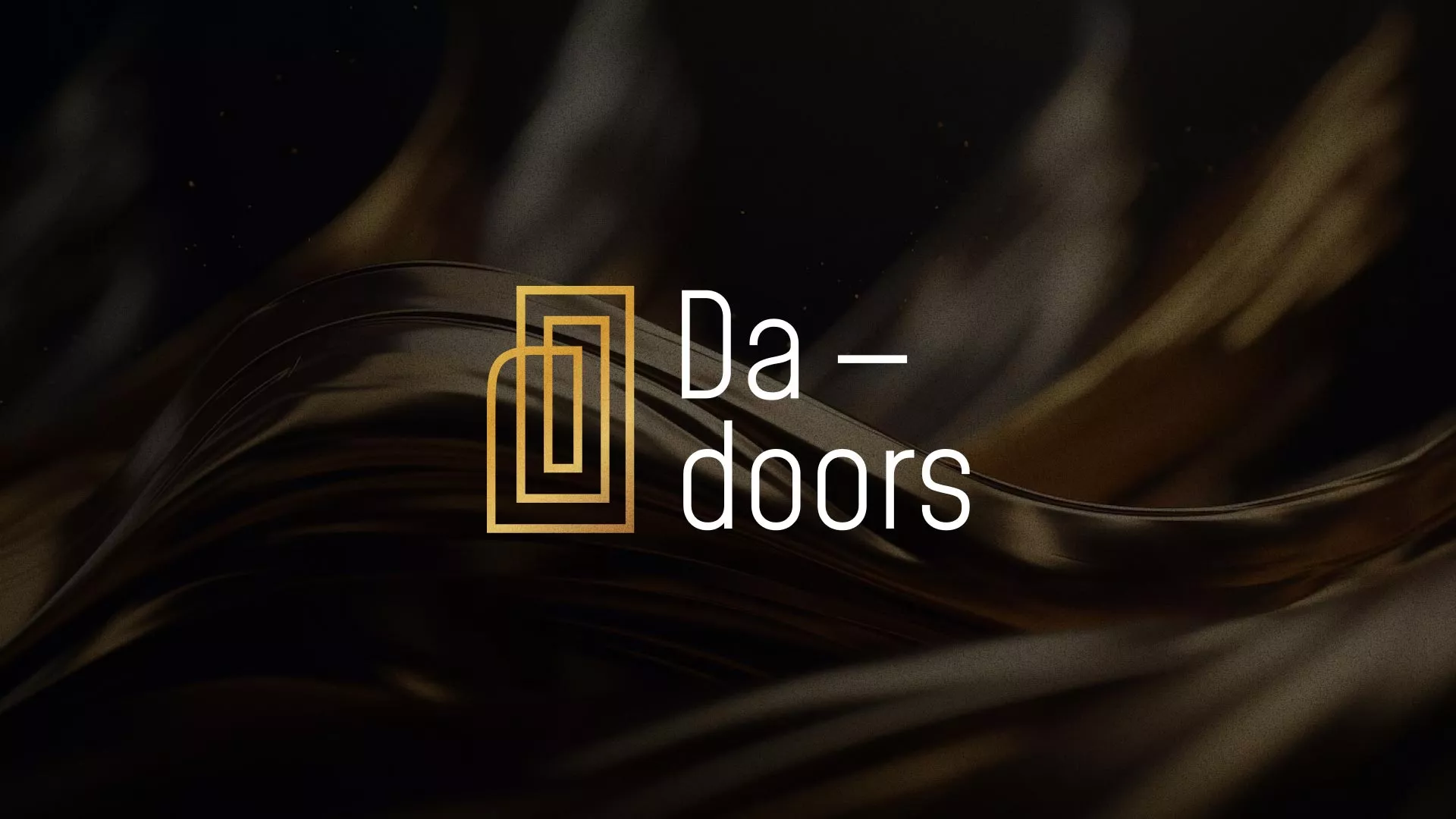 Разработка логотипа для компании «DA-DOORS» в Лобне