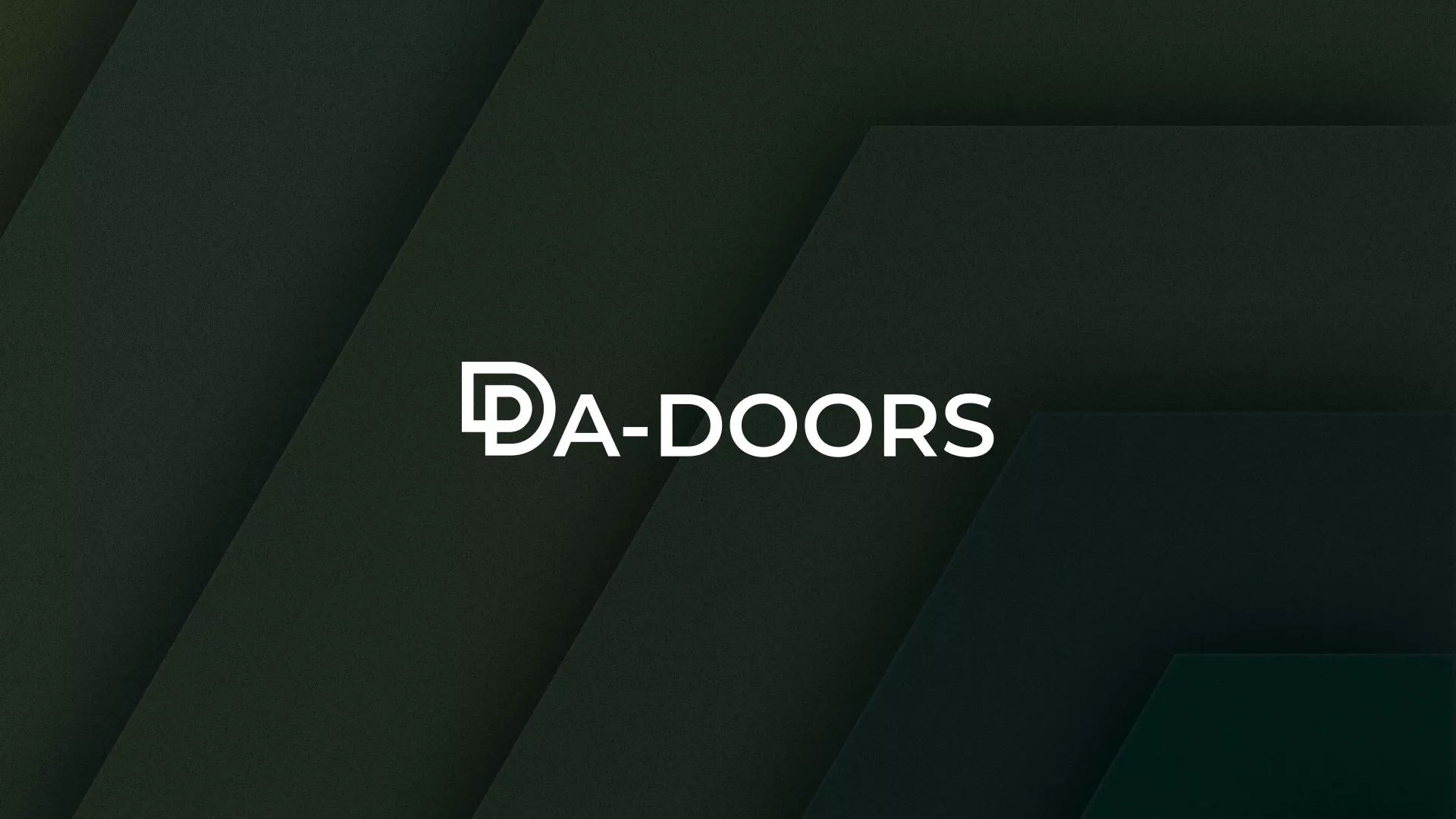 Создание логотипа компании «DA-DOORS» в Лобне